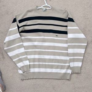 Lacoste stripped sweater